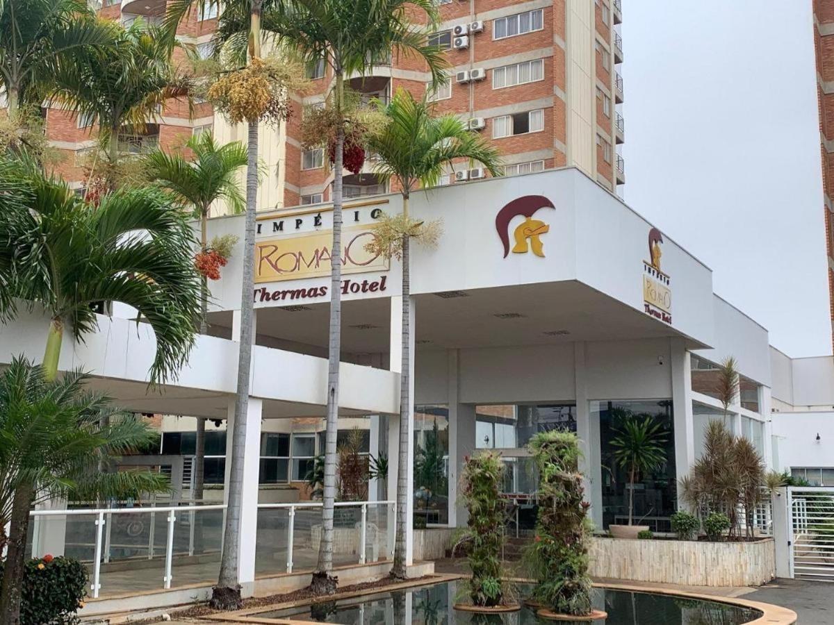 Apartamento Imperio Romano - 2 Quartos, 24Hs Piscina Caldas Novas Ngoại thất bức ảnh